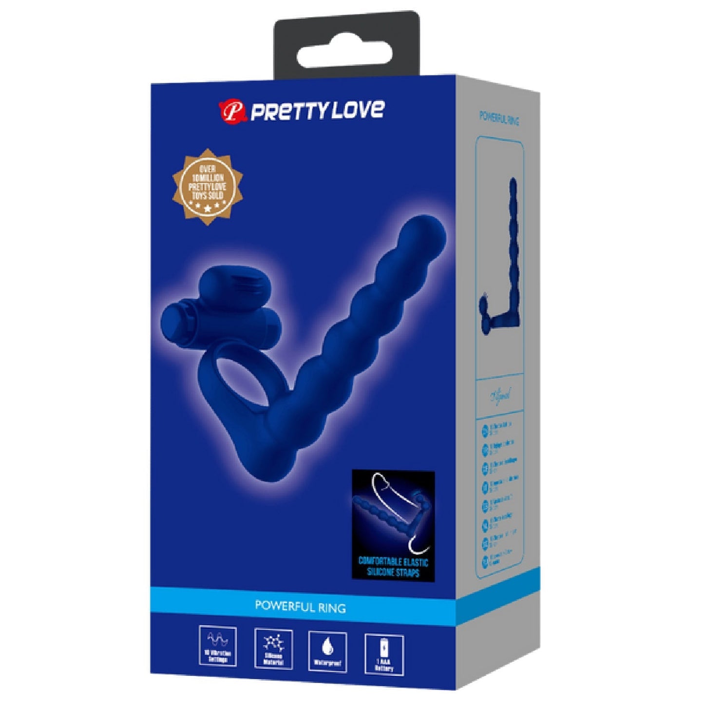 Ajmal – 10 Function Vibrating Cock Ring