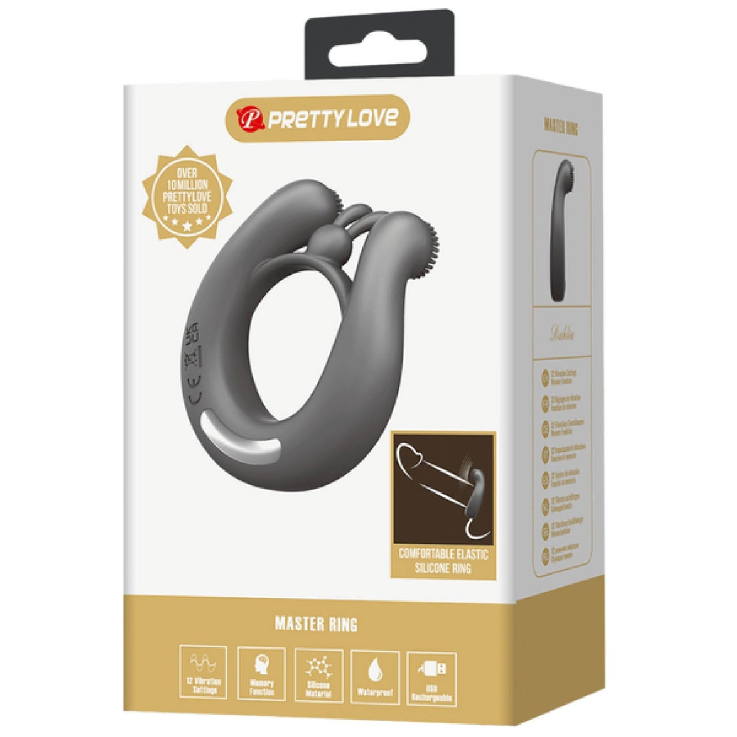 Dahlia – Silicone Dual Motor Vibrating Cock Ring
