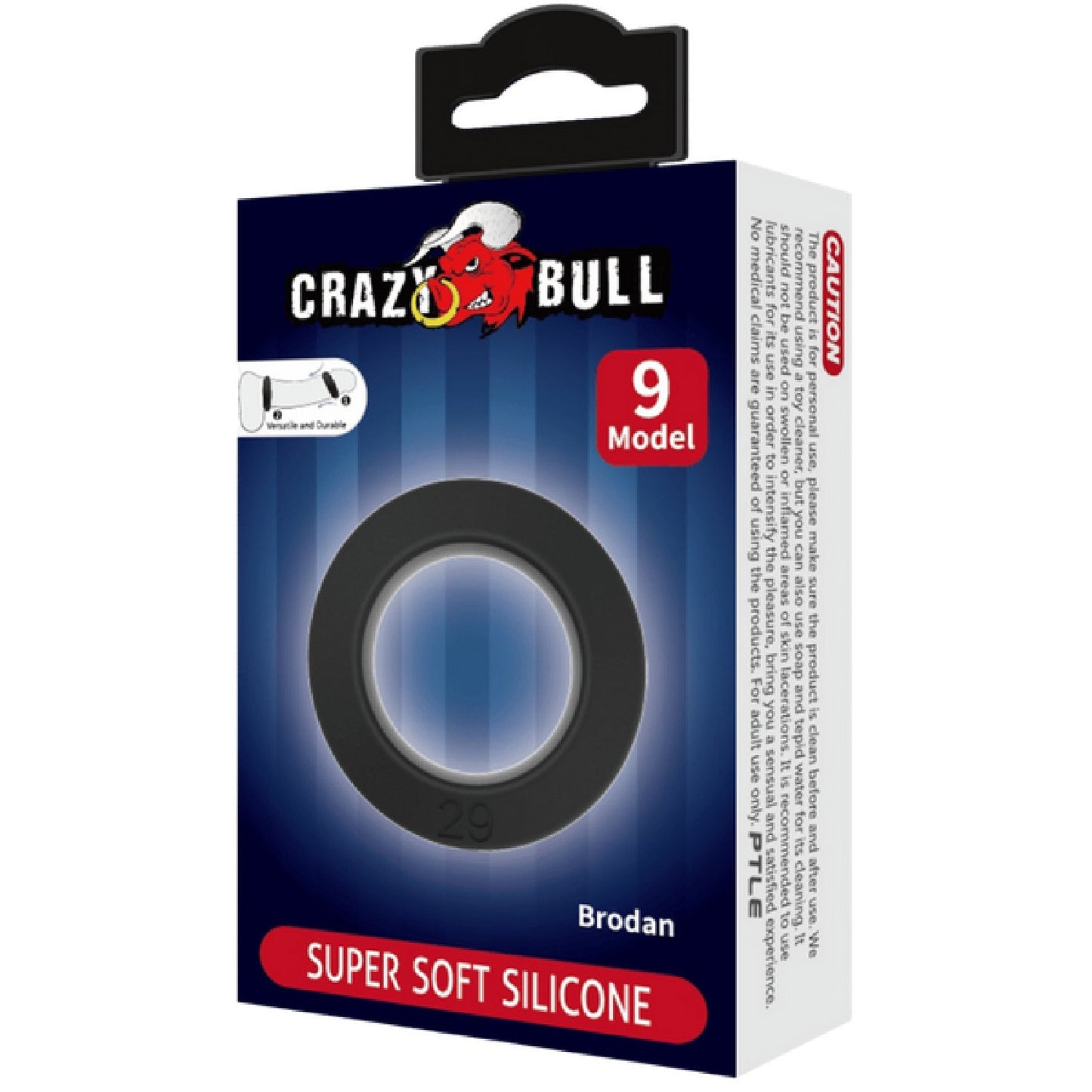 Brodan Super Soft Silicone Cockring – High-Quality Medical-Grade Silicone Cock Ring