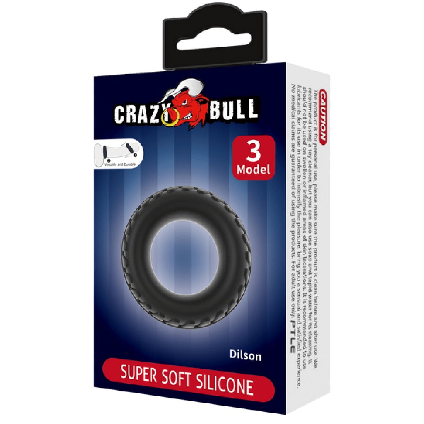 Dilson Super Soft Silicone Cockring – High-Quality Flexible Silicone Cockring