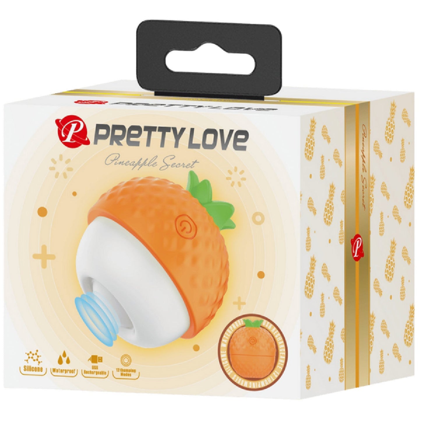 Rechargeable Pineapple Secret – Thumping Function Flexible Point Vibrator
