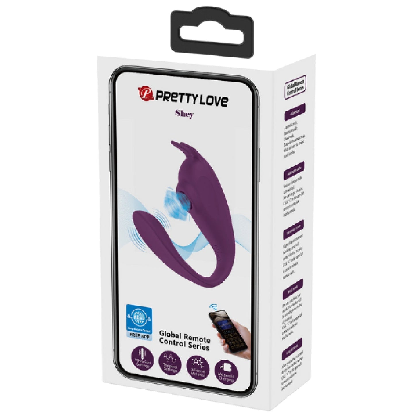 Shey Byzantium – App Control Ergonomic C-Shape G-Spot and Clitoral Vibrator