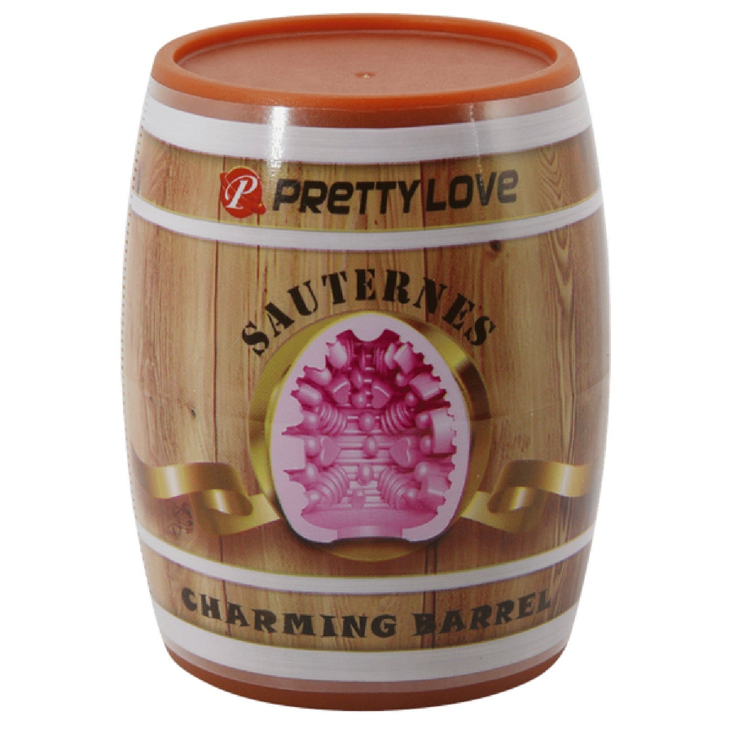 Charming Barrel Masturbator – Soft Realistic TPR Portable Male Masturbator