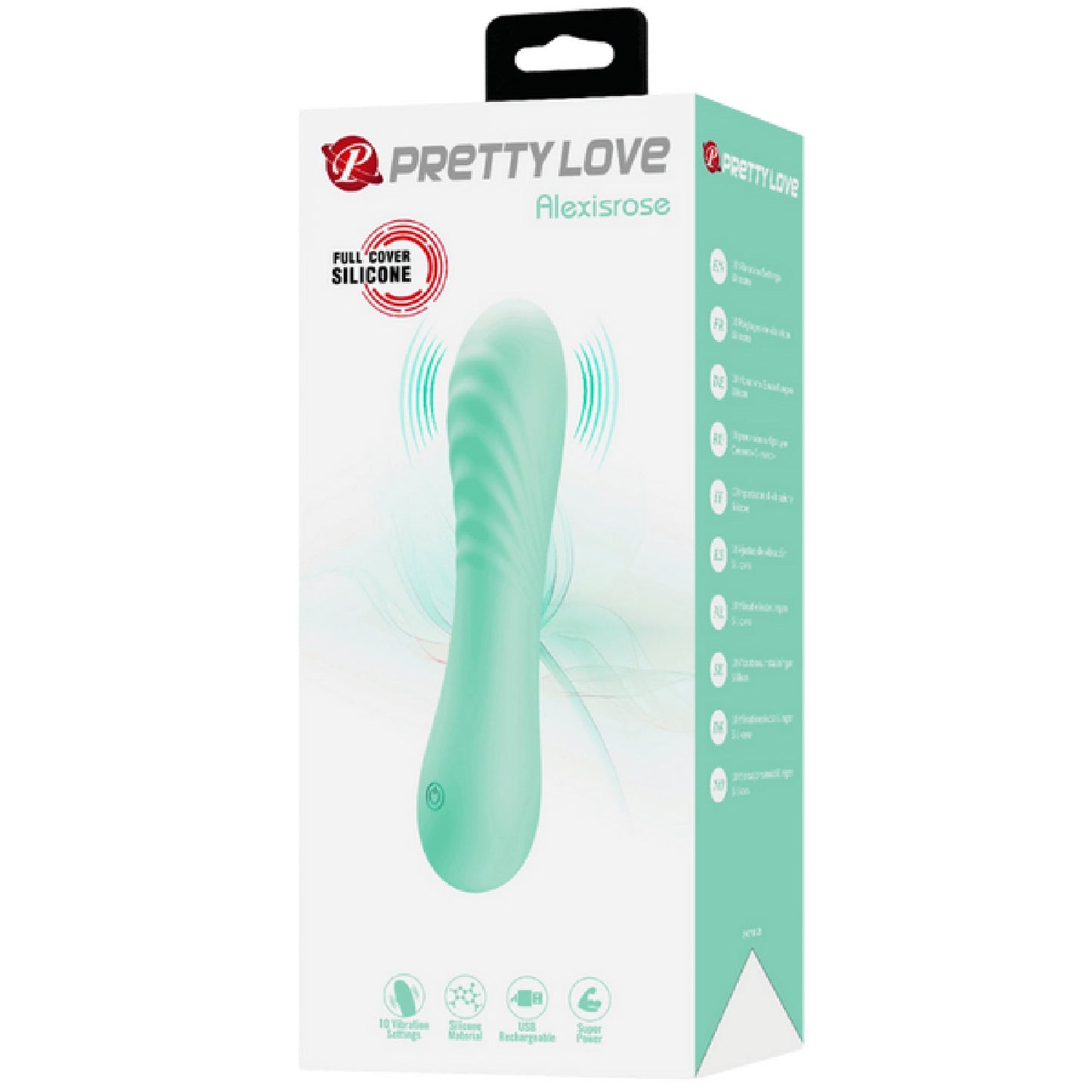 Alexisrose Rechargeable – Full Cover Silicone Vibrator