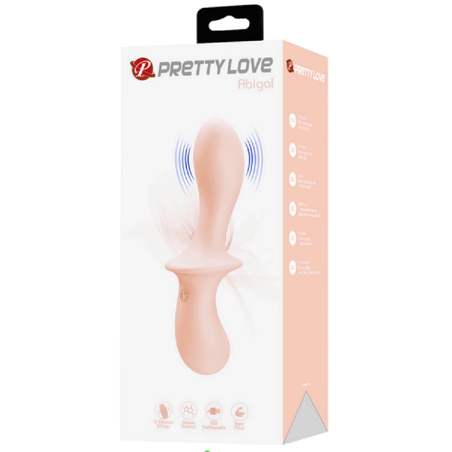 Liquid Silicone Abigal – Luxury Curved Head Vibrator