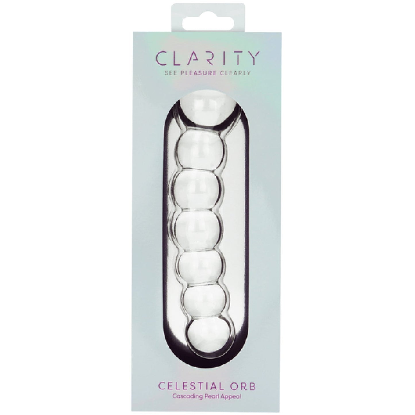 Celestial Orb – 5.4 Inch Handblown Borosilicate Glass Double-Ended Dildo