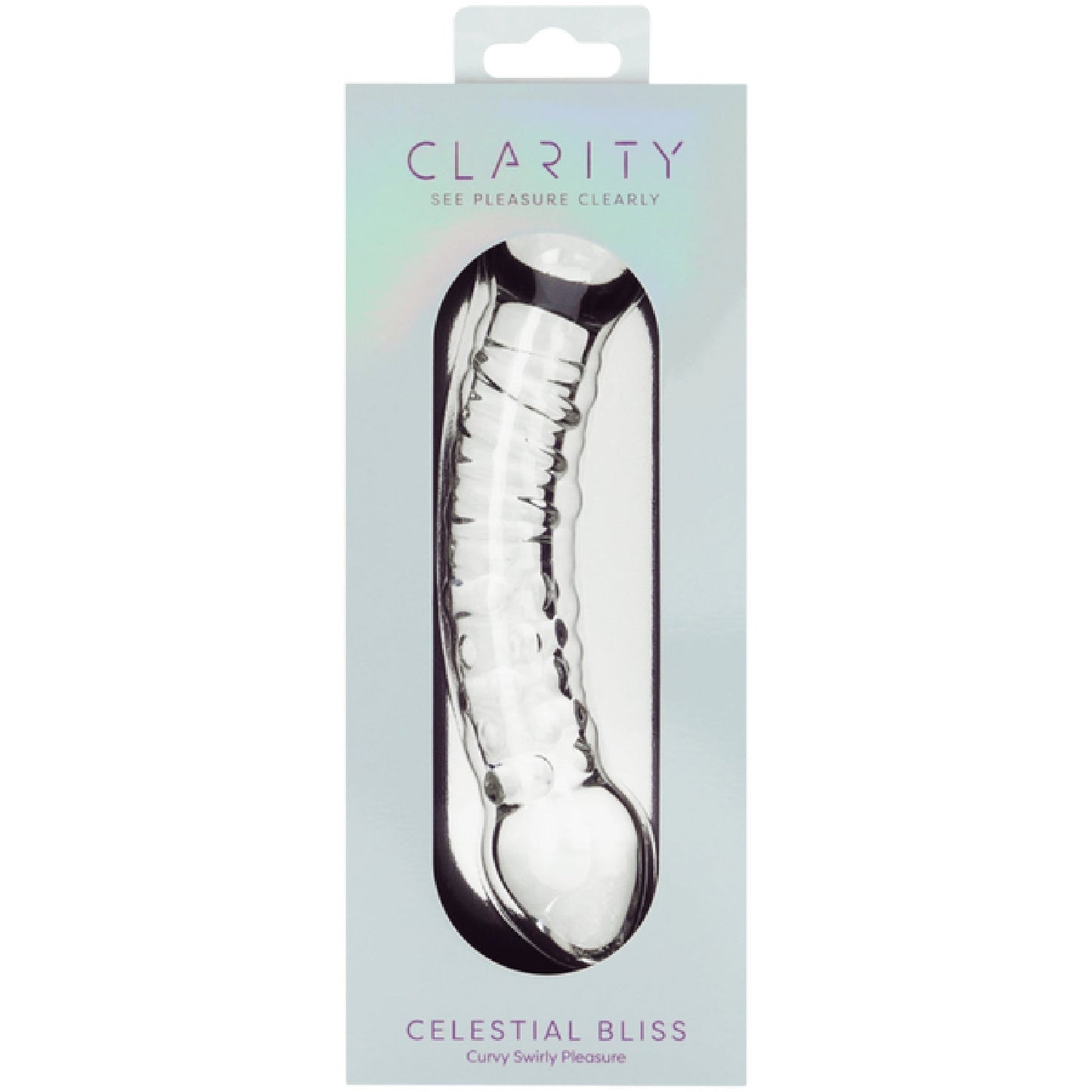 Celestial Bliss – 5.9 Inch Double-Ended Borosilicate Glass Dildo