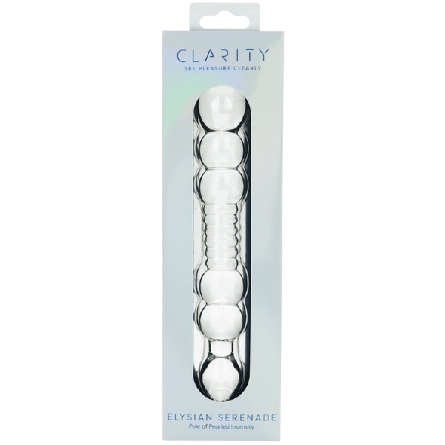 Elysian Serenade – 7.5 Inch Handblown Borosilicate Glass Dildo