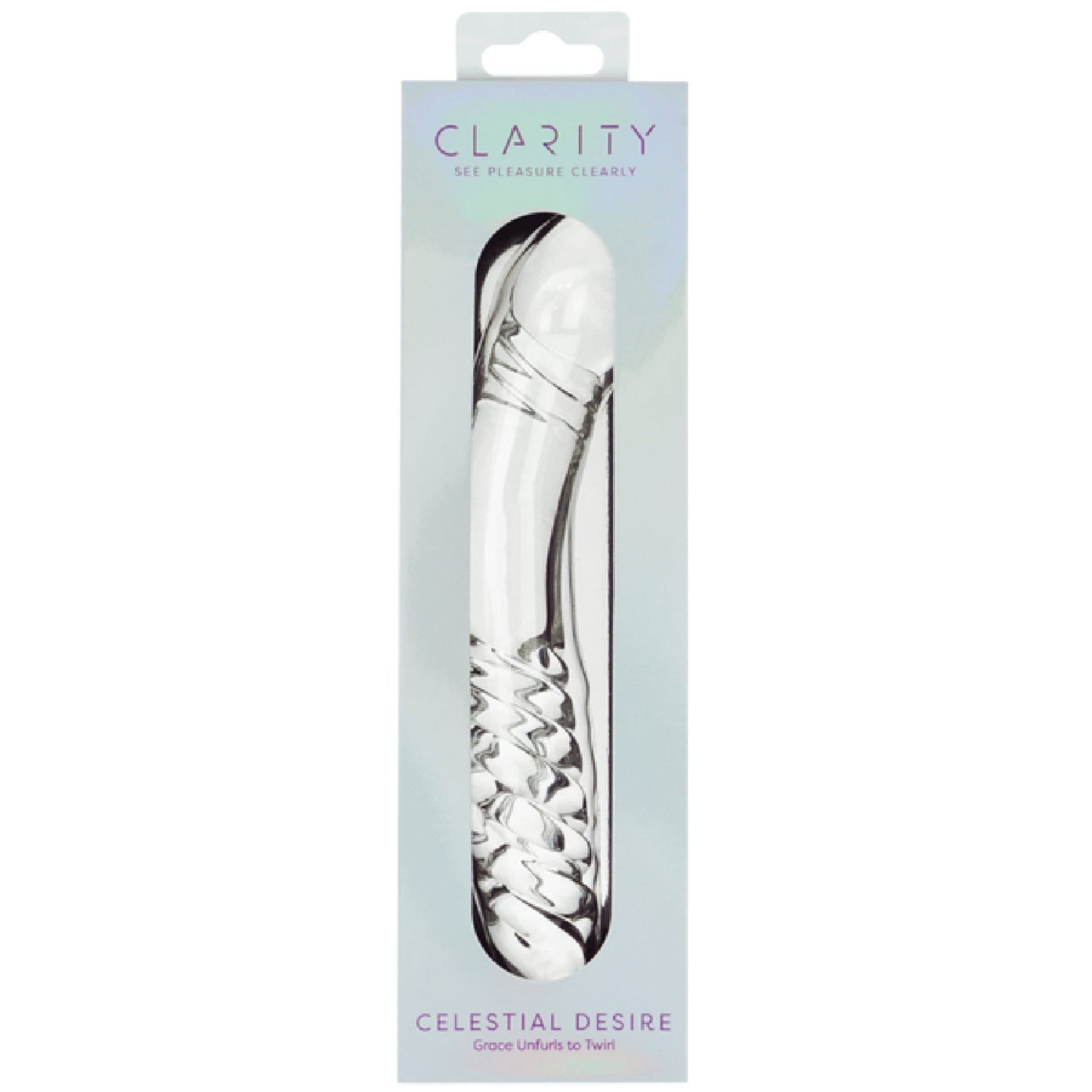 Celestial Desire – 7.4 Inch Double-Ended Borosilicate Glass Dildo