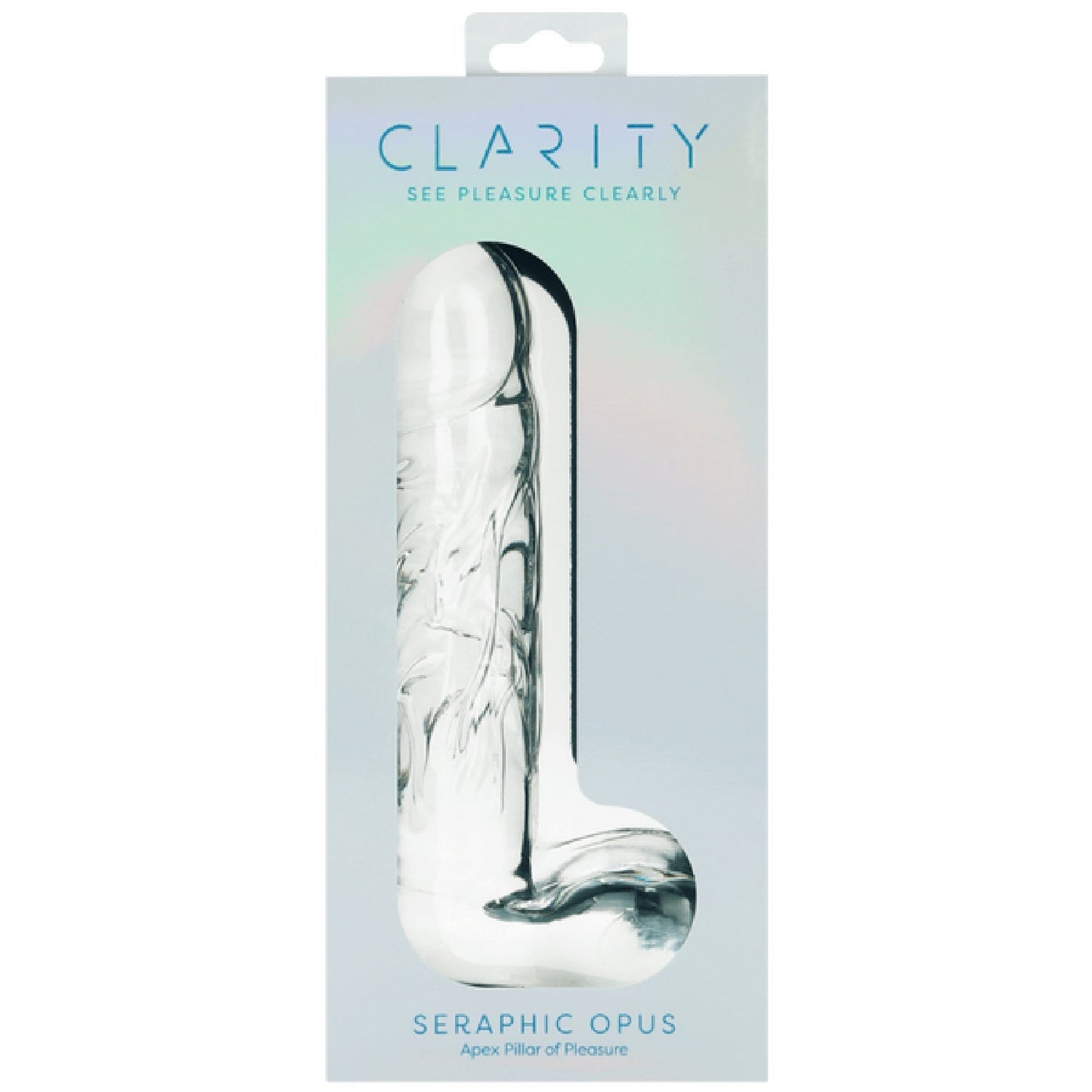 Seraphic Opus – Handblown 7.2 Inch Body-Safe Borosilicate Glass Dildo