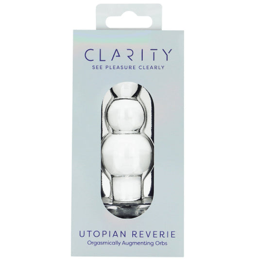 Utopian Reverie – Handcrafted 3.6 Inch Glass Anal Beads Toy