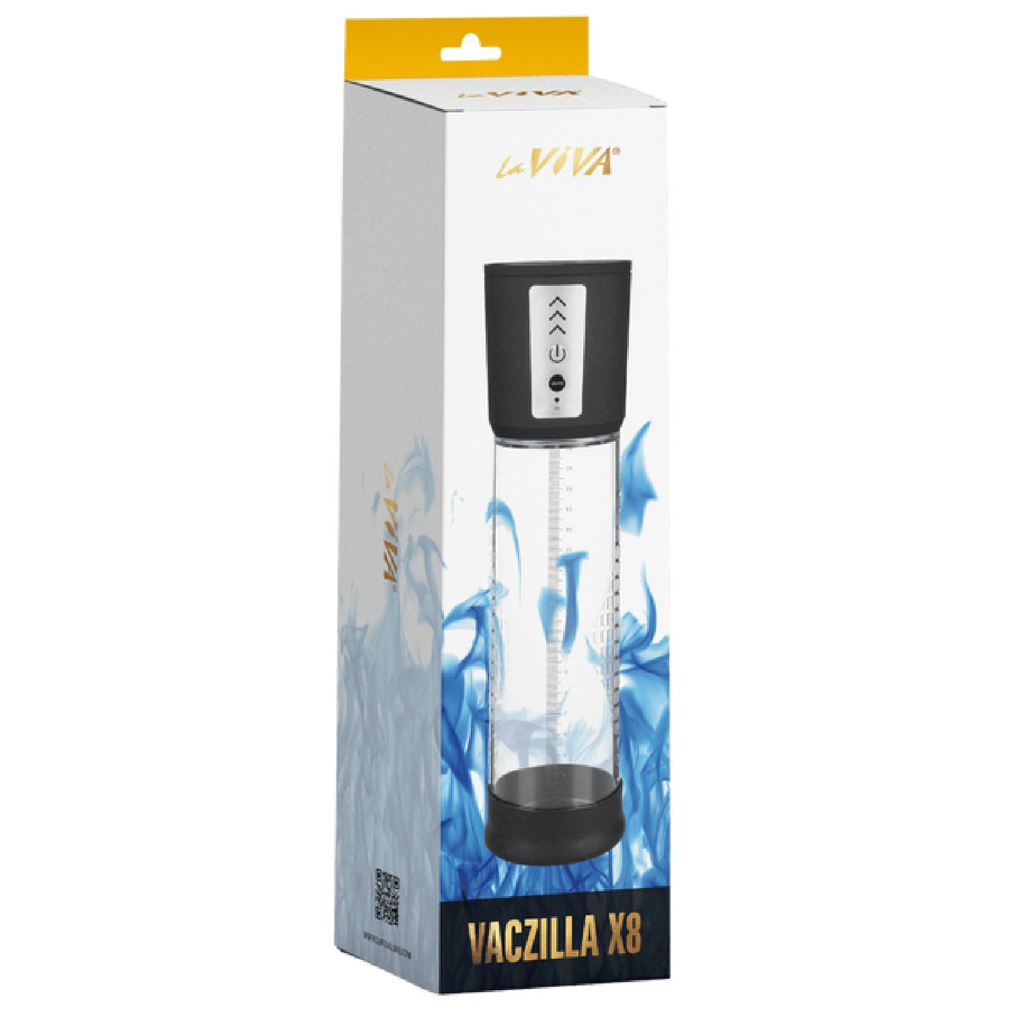 Vaczilla X8 USB Electronic Penis Pump – 3 Adjustable Pressure Levels Phthalates-Free