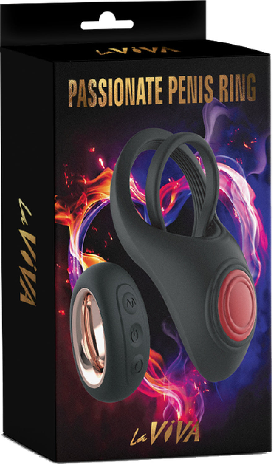 LaViva Passionate – Remote-Controlled 1.75 Inch Penis Ring