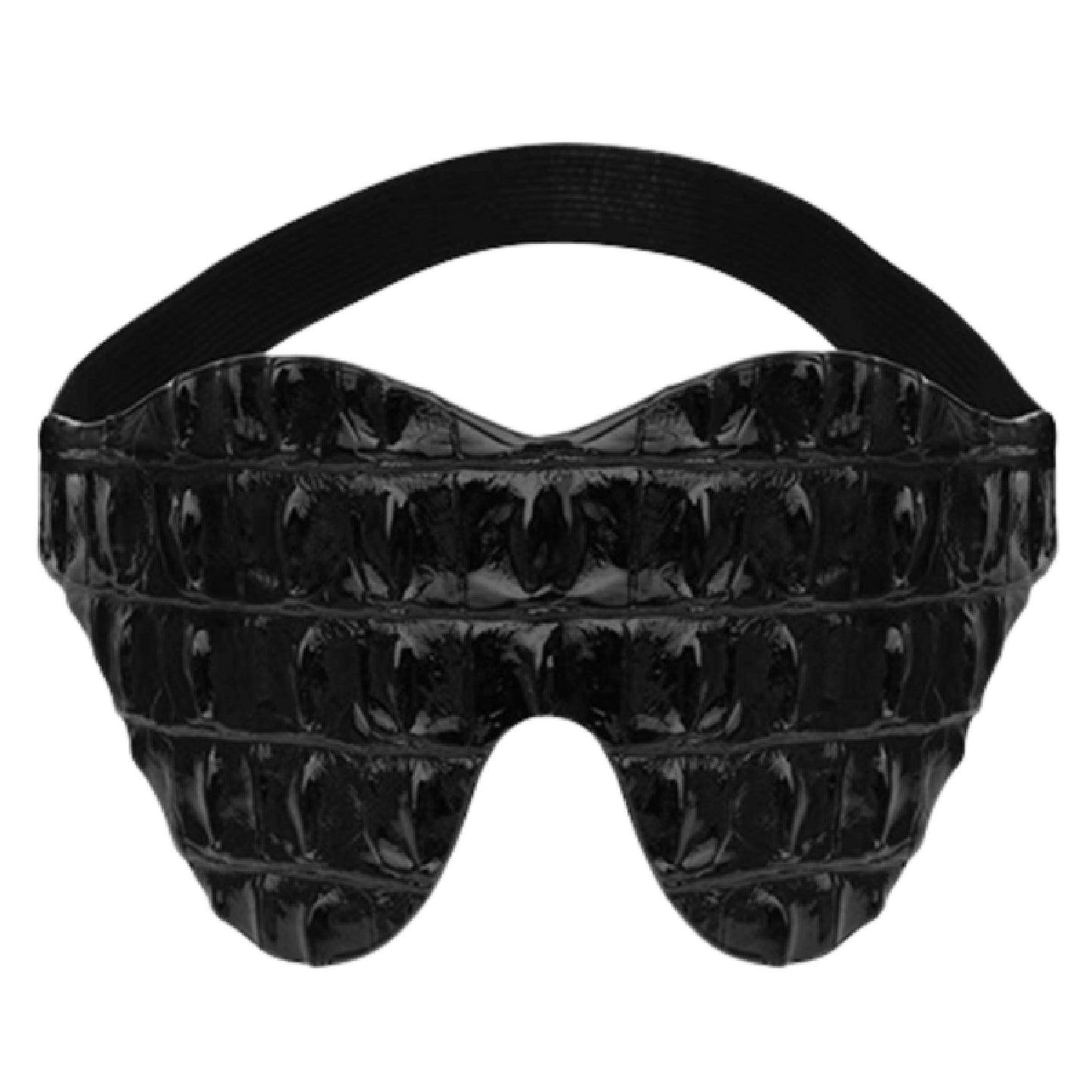 Love Is Blind Alligator Pattern Blindfold – Adjustable Elastic Strap Blindfold