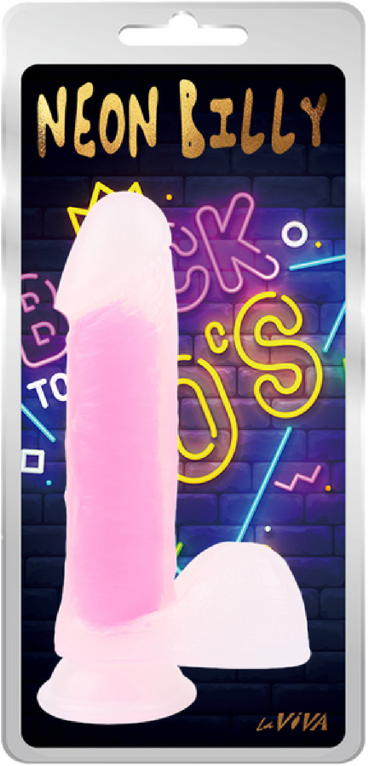 Neon Billy 7.6" (Glow Pink)