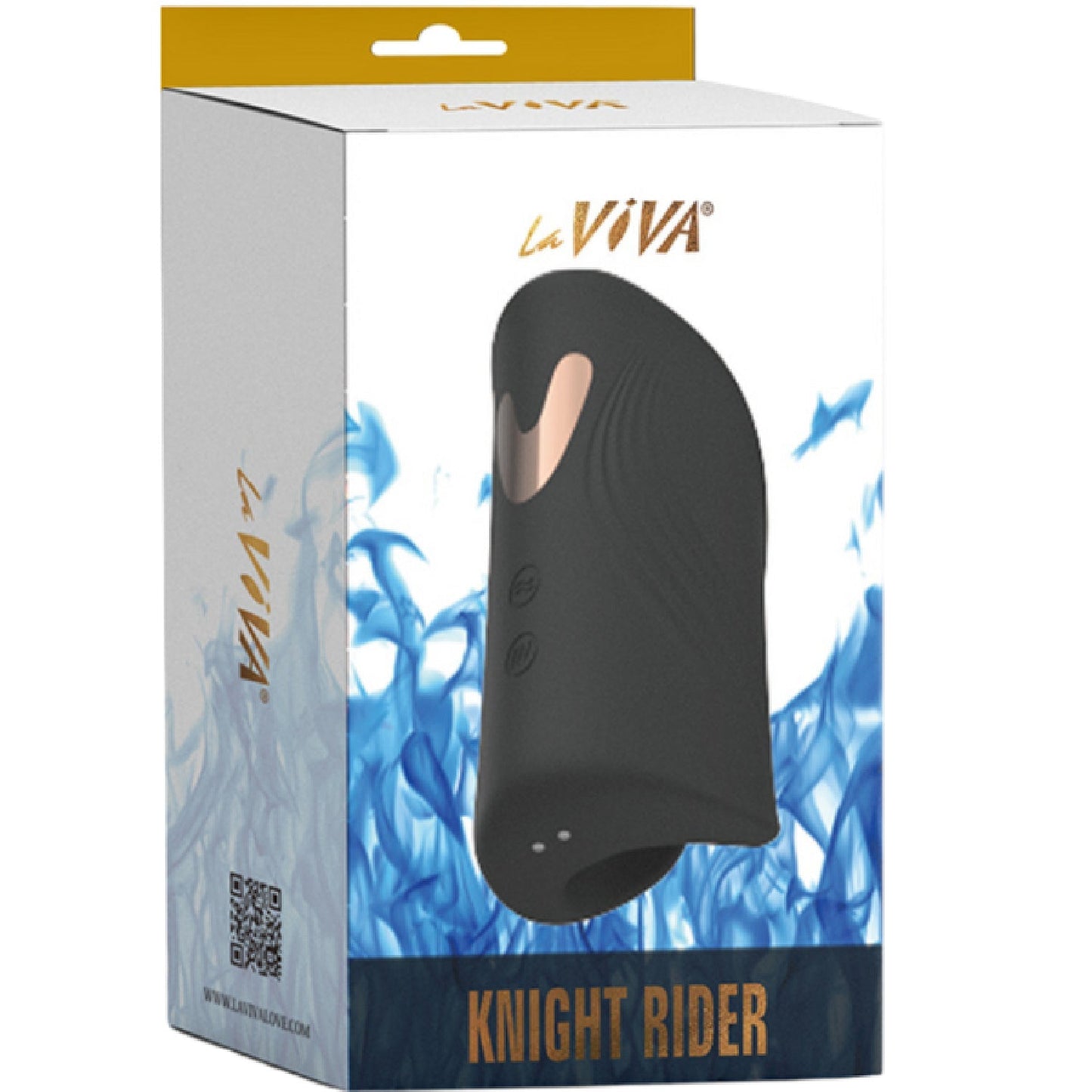 Knight Rider – Waterproof Rechargeable Vibrator with 5 Vibration and Tapping Modes
