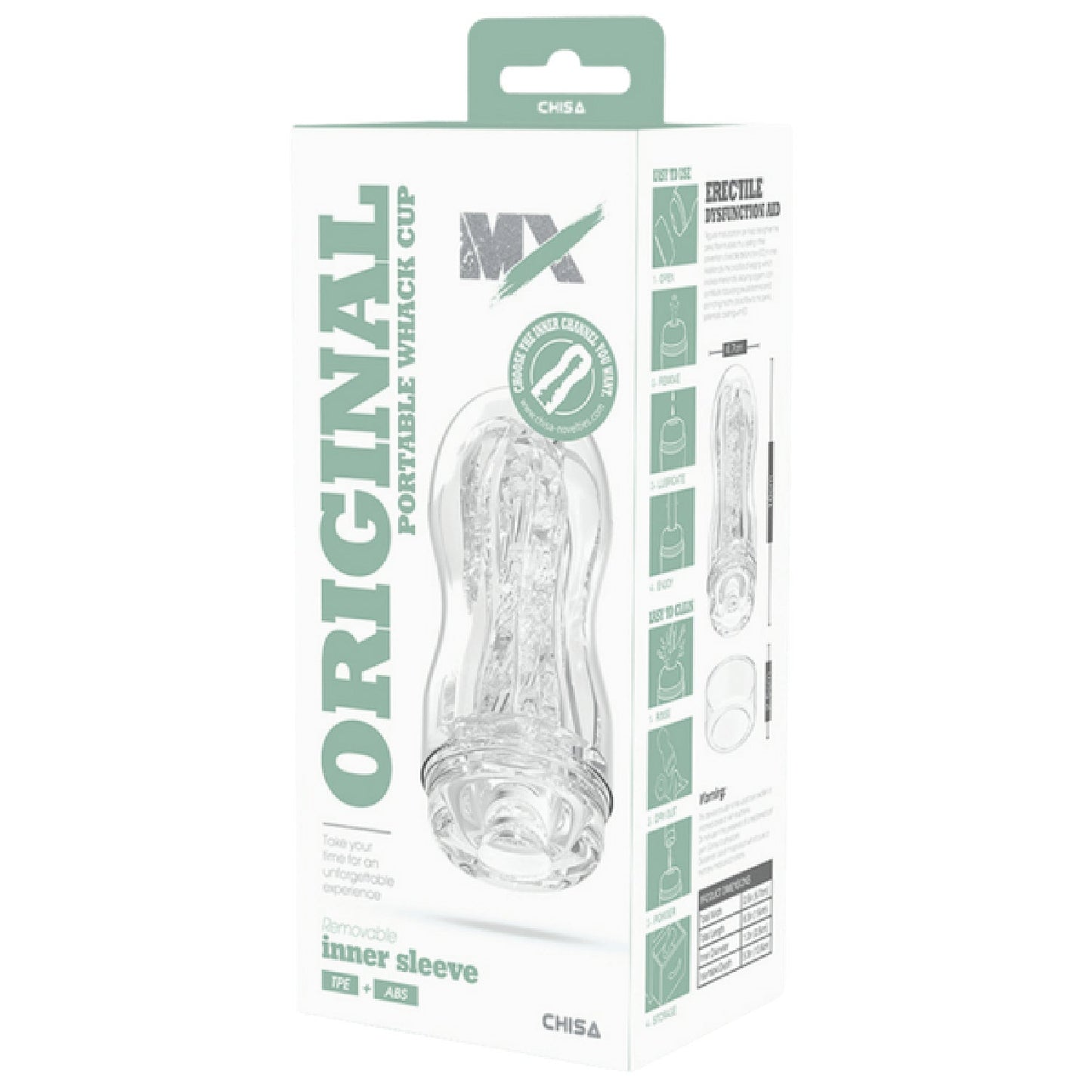 Original Portable Whack Cup – Super-Soft Portable Cup Silicone Toy 16cm