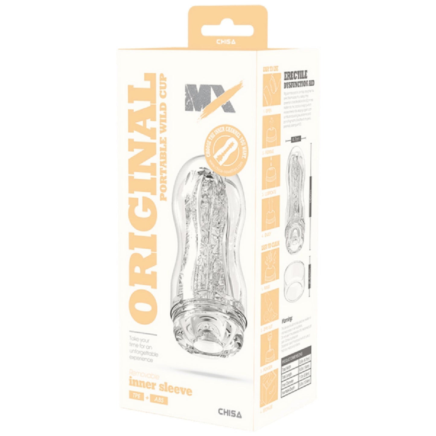 Original Portable Wild Cup – Soft Sucking Portable Cup 16cm