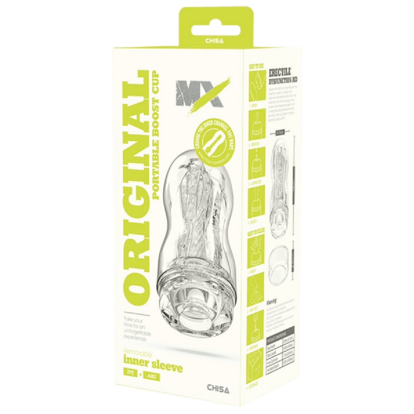 Original Portable Boost Cup – Super-Soft 16cm Sucking Cup