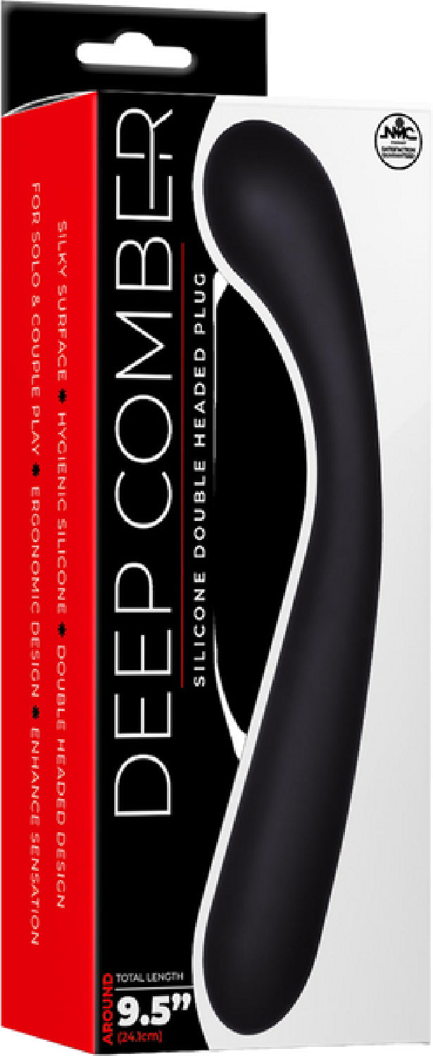 Deep Comber – Double Headed Ergonomic Silicone Vibrator 9.5 Inch Length