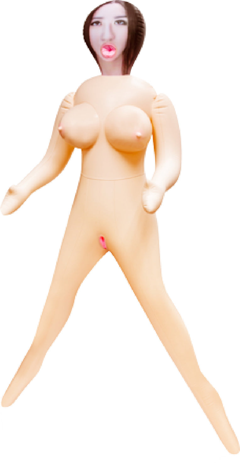 Lush Dolls Mikiko Life-Size Inflatable Doll – Soft Smooth Tight Vagina and Anus with Perky Breasts