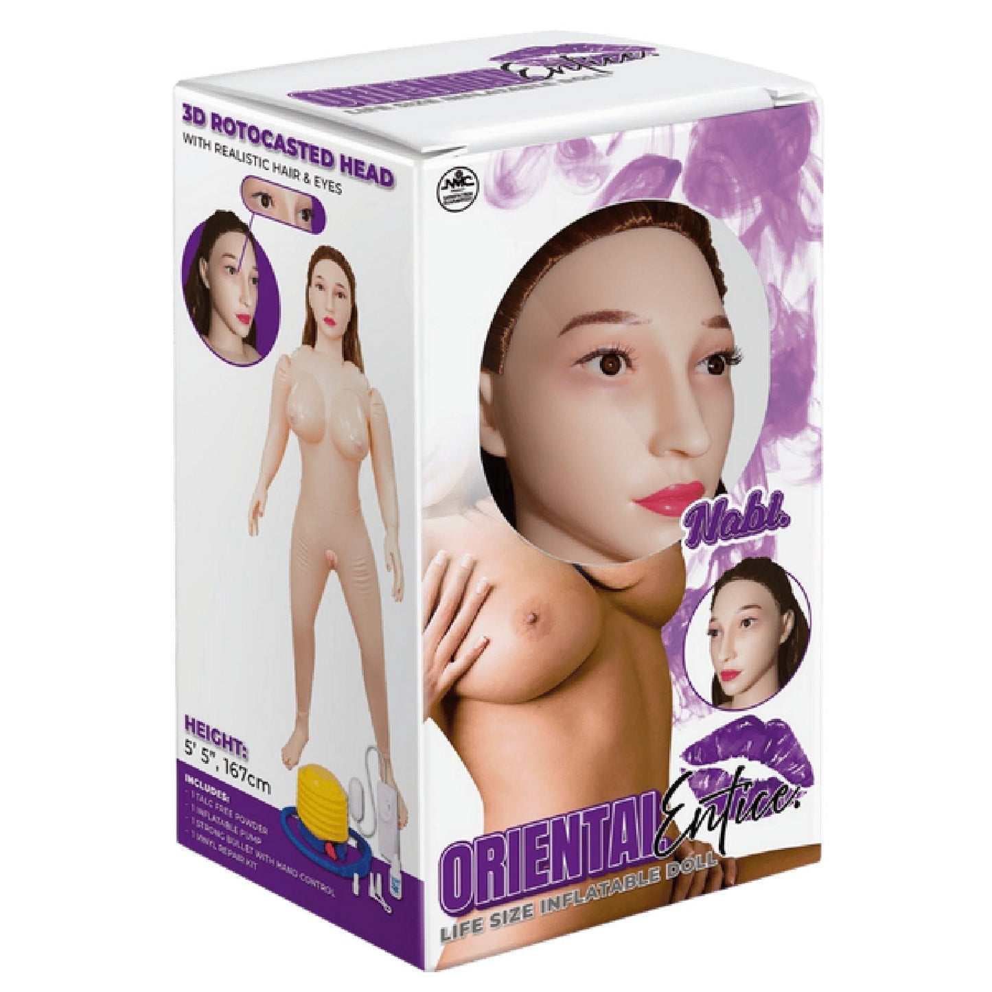 Oriental Entice Nobi – Life Size Inflatable Doll 167cm Realistic Features