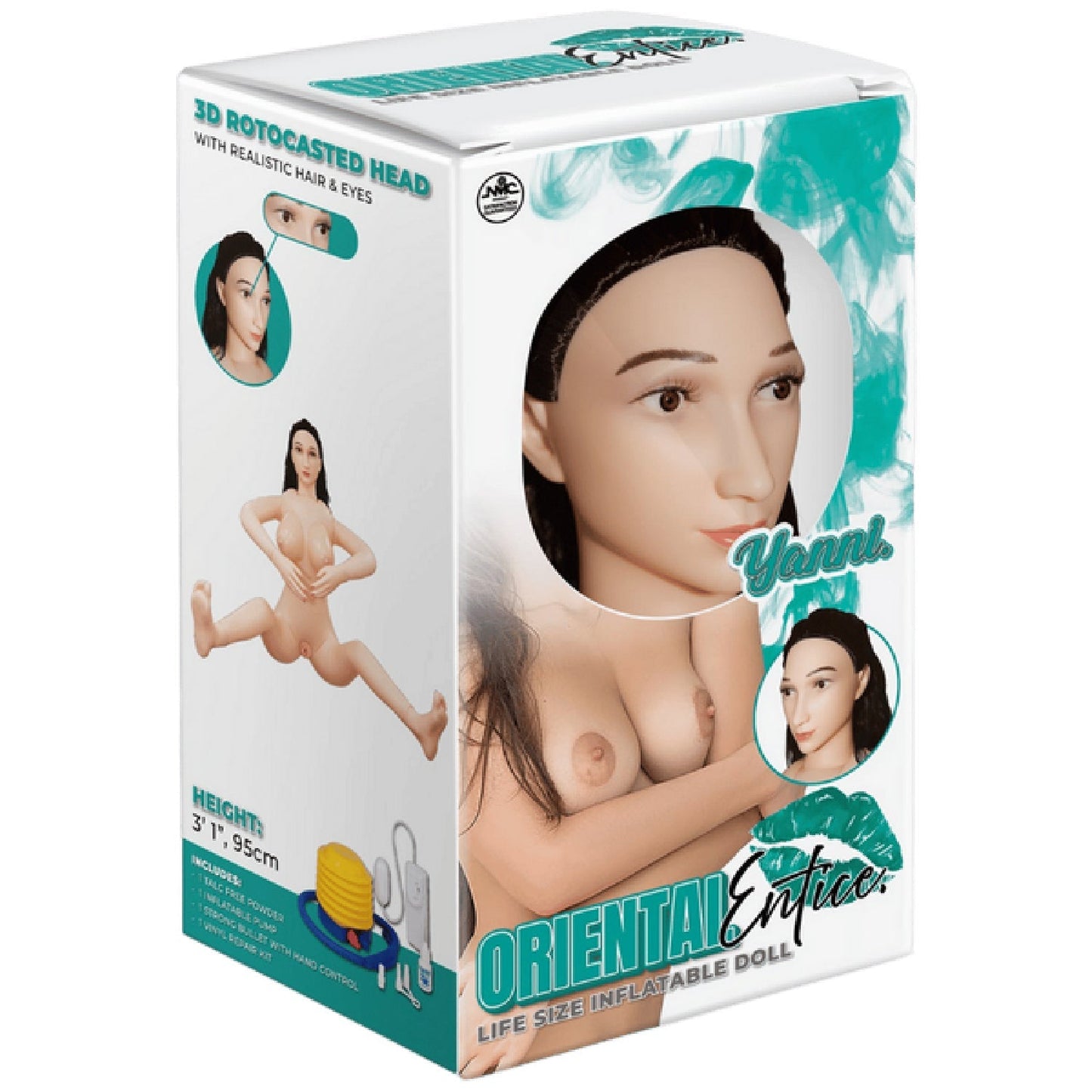 Oriental Entice Yanni – Life Size Inflatable Doll 95cm Realistic Features