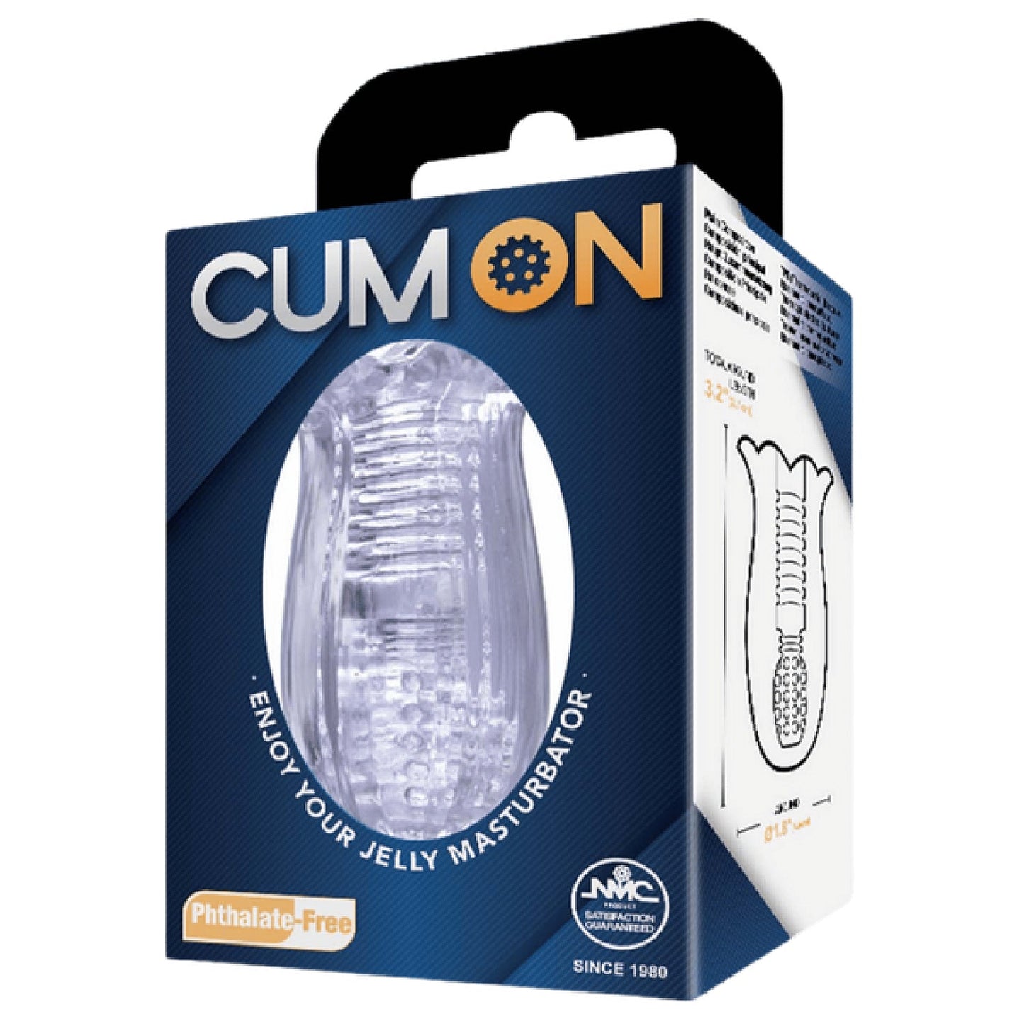 Pocket Jelly Masturbator – 3.2 Inch Soft Flexible Male Masturbator
