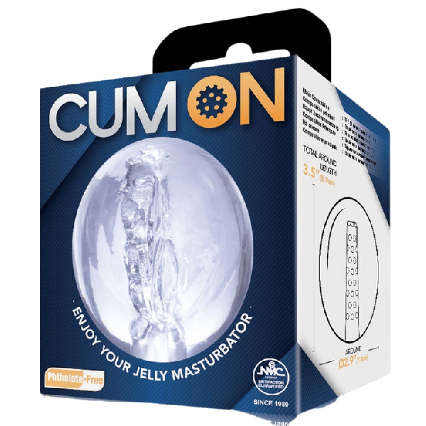 Pocket Jelly Masturbator – 3.5 Inch Soft Flexible Masturbator