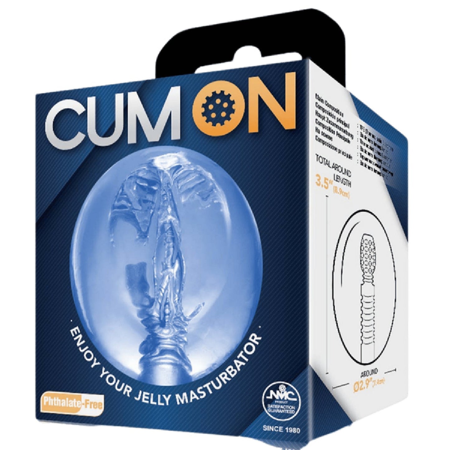 Pocket Jelly Masturbator – Soft Flexible 3.5 Inch Male Masturbator