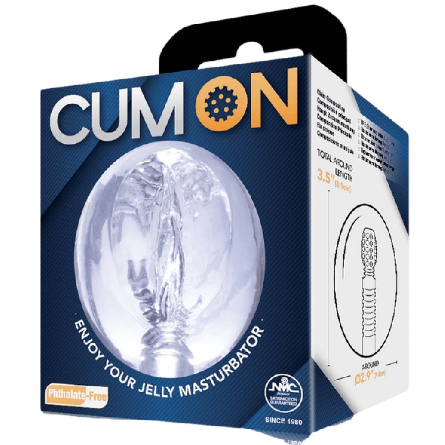 Pocket Jelly Masturbator – Soft Flexible 3.5 Inch Male Masturbator