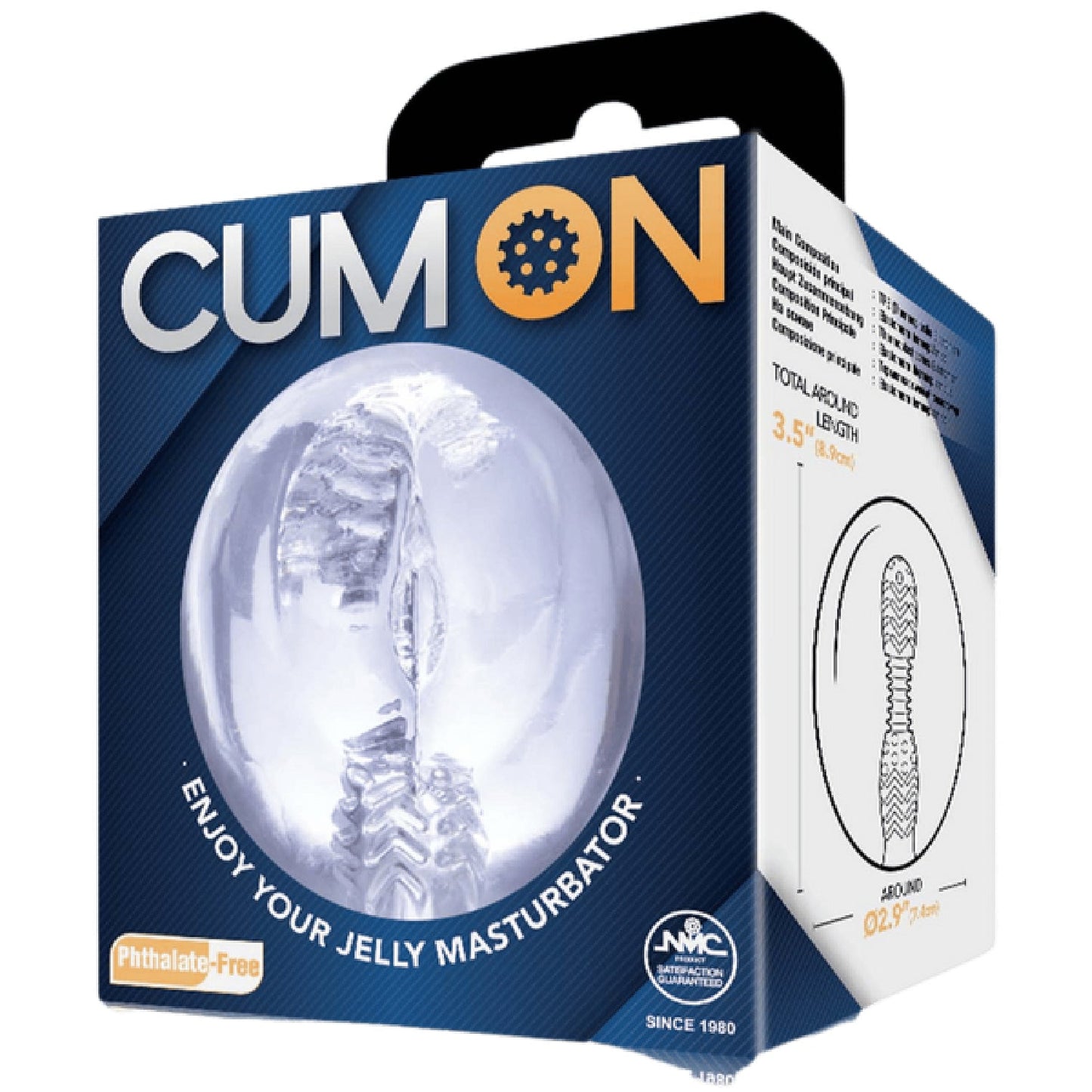 Pocket Jelly Masturbator – Soft Flexible 3.5 Inch Masturbator