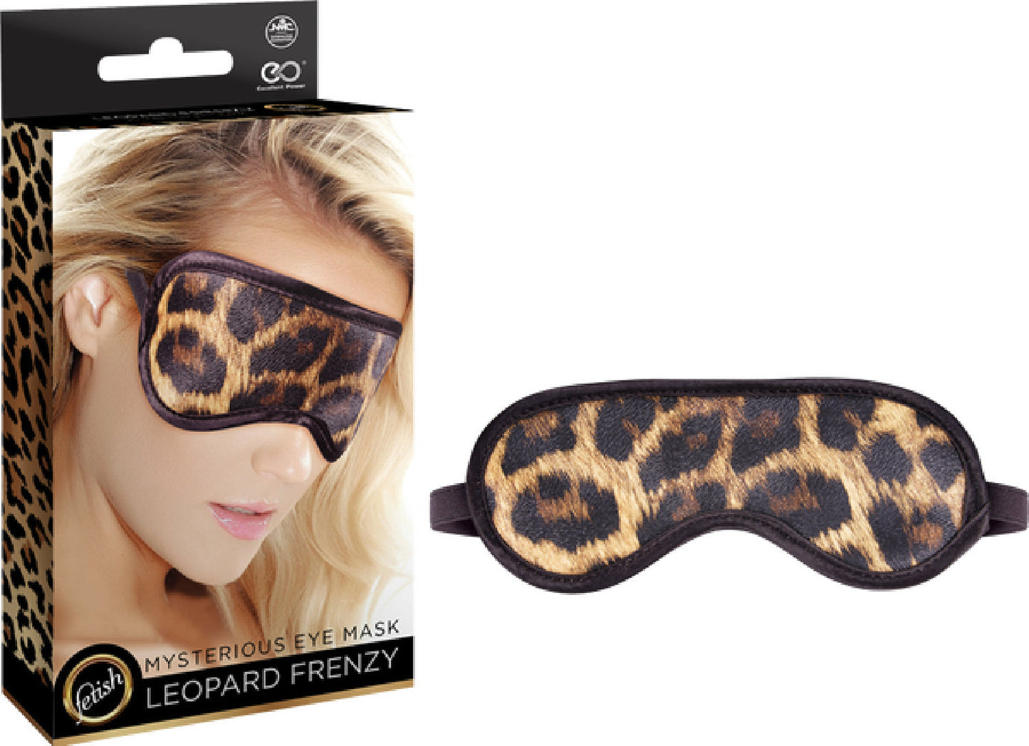Mysterious Eye Mask (Black) – Soft Breathable Eye Mask for Comfortable Sleep