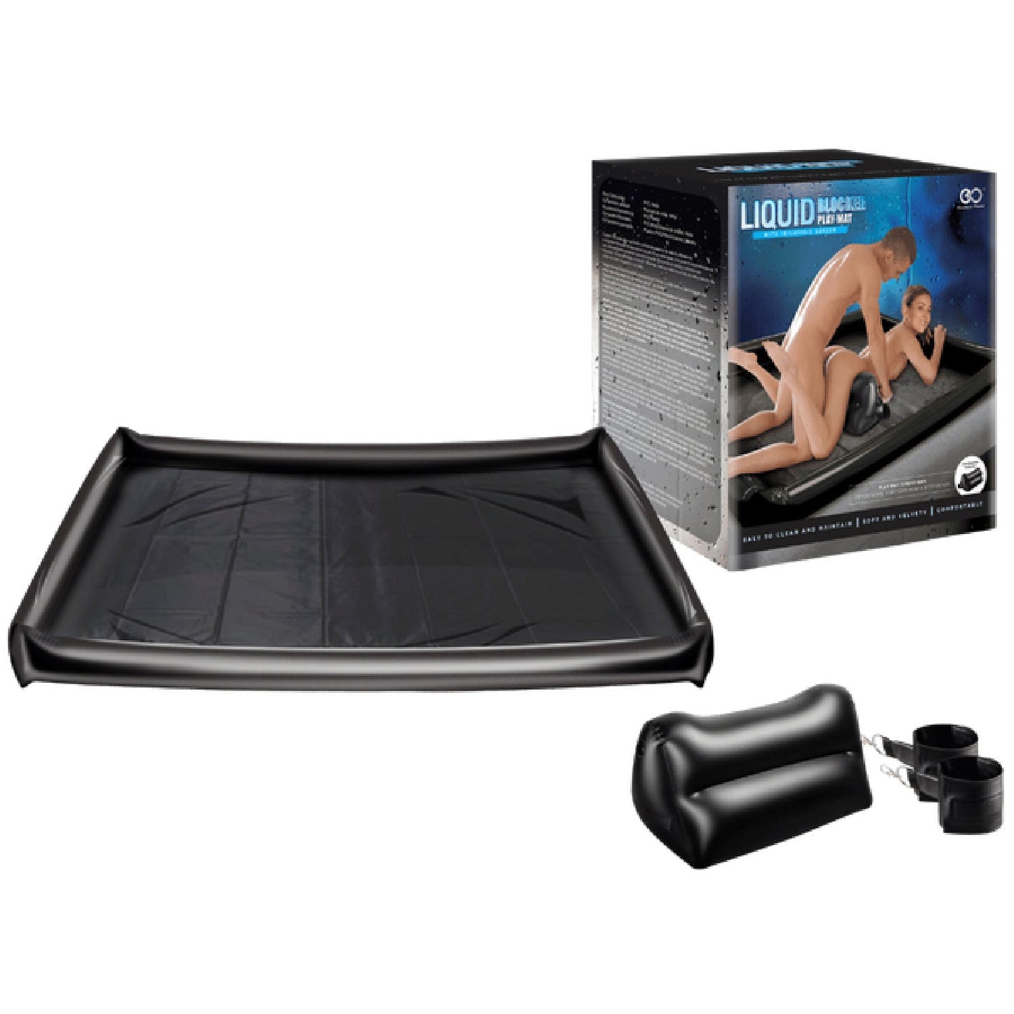 Liquid Blocker Play Mat – Soft Velvety 200cm x 160cm x 12.5cm Comfortable Cushion Mat