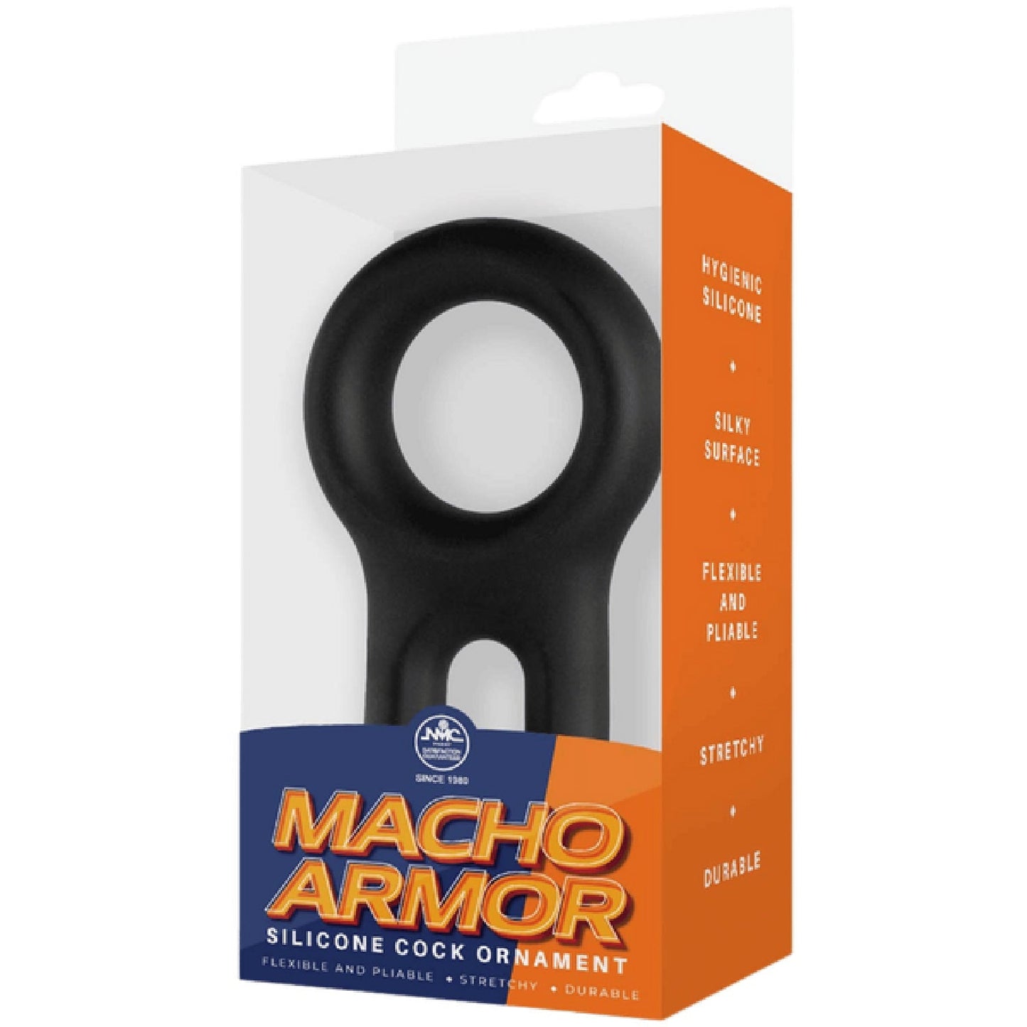 Silicone Cock and Ball Ring – Flexible Stretchy Durable Silicone Ring