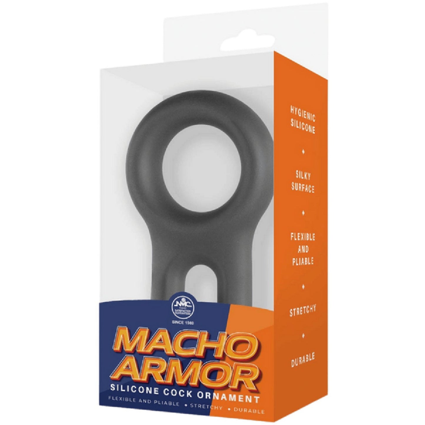 Silicone Cock and Ball Ring – Flexible Stretchy Durable Silicone Ring