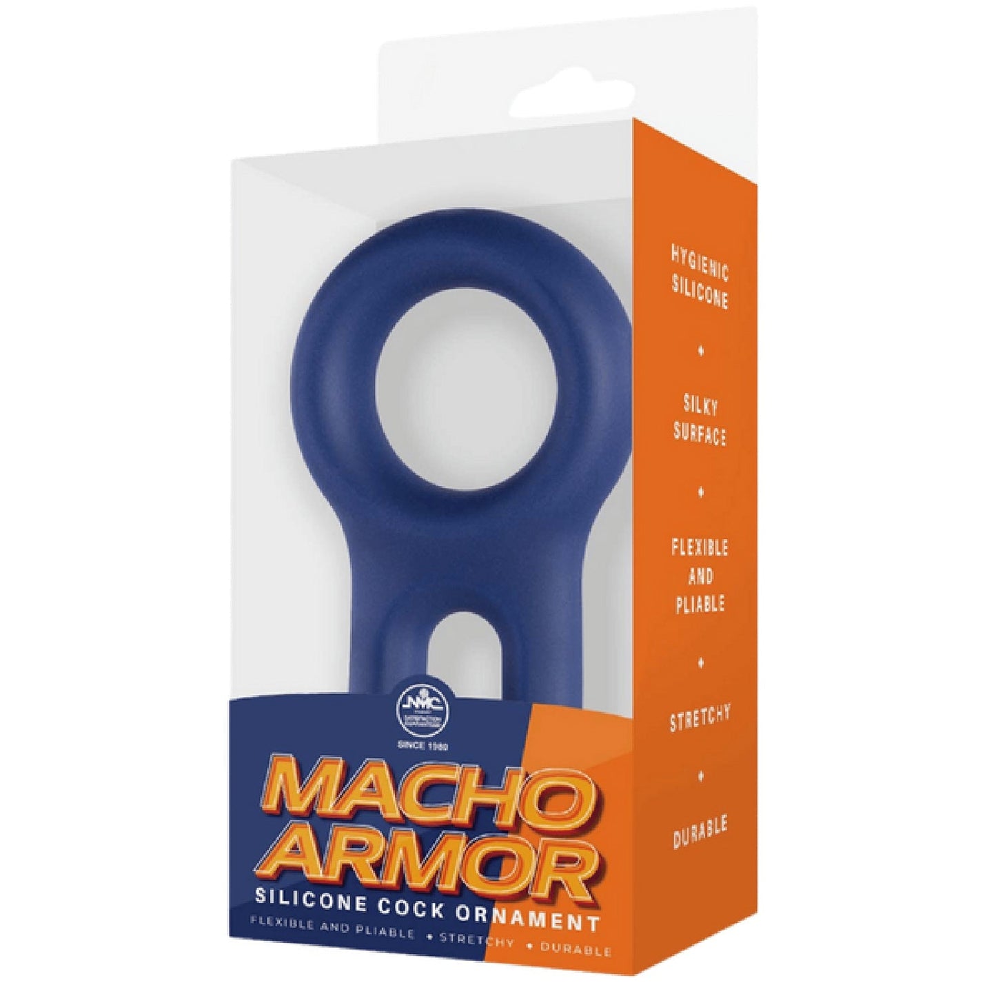 Silicone Cock and Ball Ring – Flexible Stretchy Durable Silicone Ring