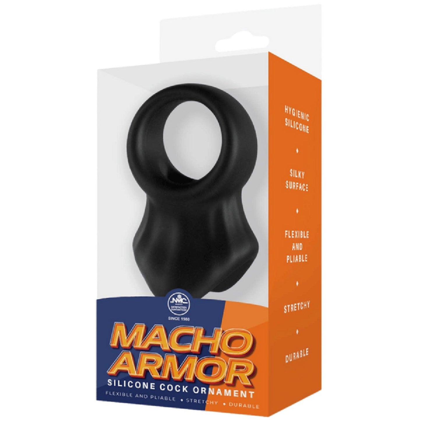 Silicone Cock and Ball Ring – Flexible Durable Hygienic Silicone Ring