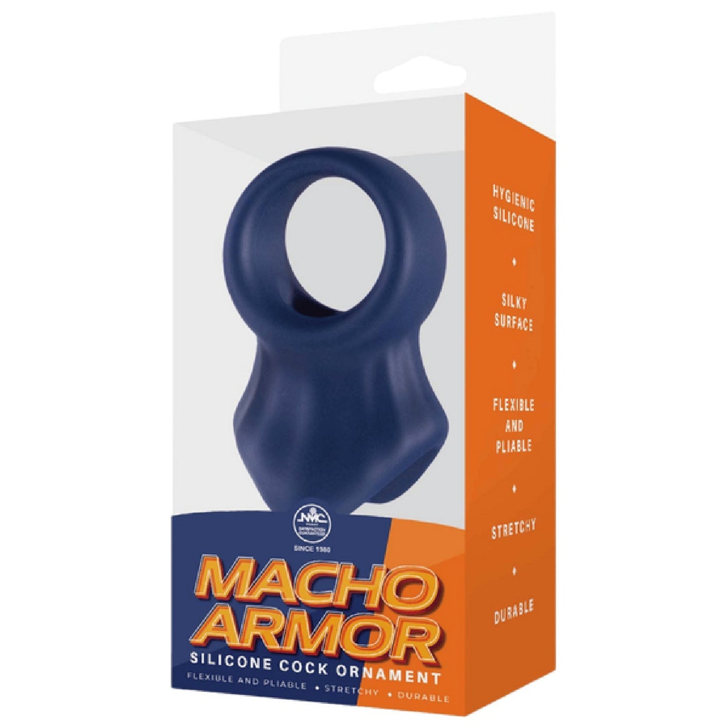 Silicone Cock and Ball Ring – Flexible Durable Hygienic Silicone Ring