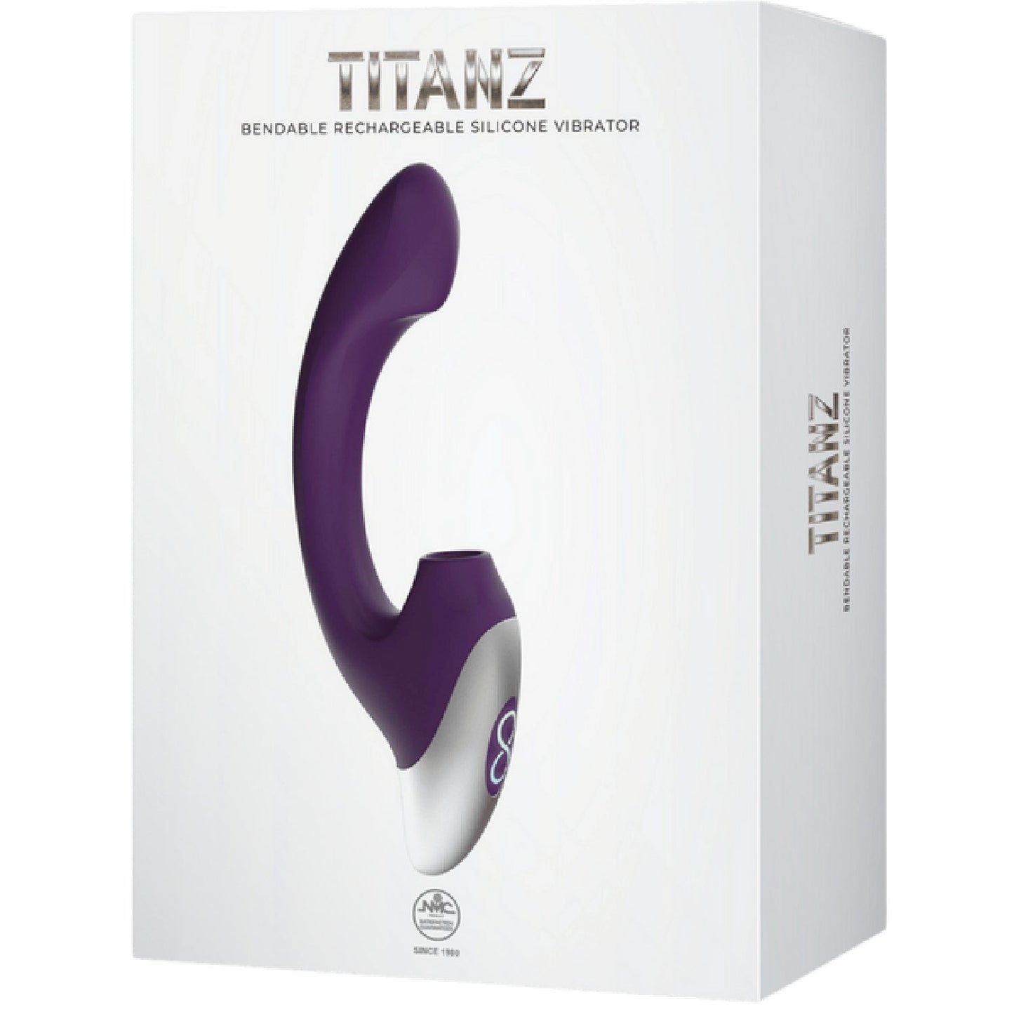 Thumping Rechargeable Silicone Vibrator – 13cm Insertable Length Bendable Shaft Vibrator