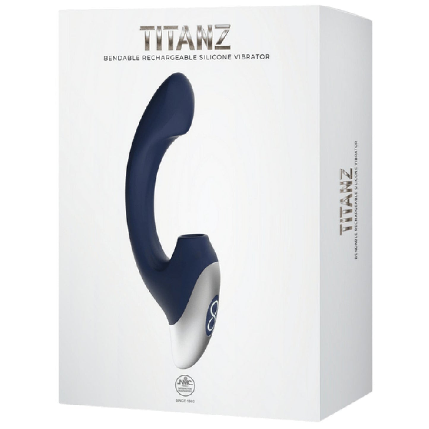 Thumping Rechargeable Silicone Vibrator – 13cm Insertable Length Bendable Shaft Vibrator