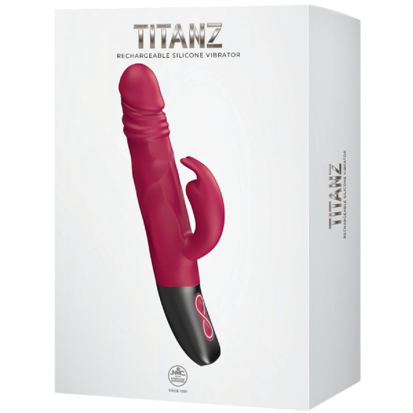 Rotating Rabbit Rechargeable Silicone Vibrator – 13cm Insertable Length Rabbit Vibrator