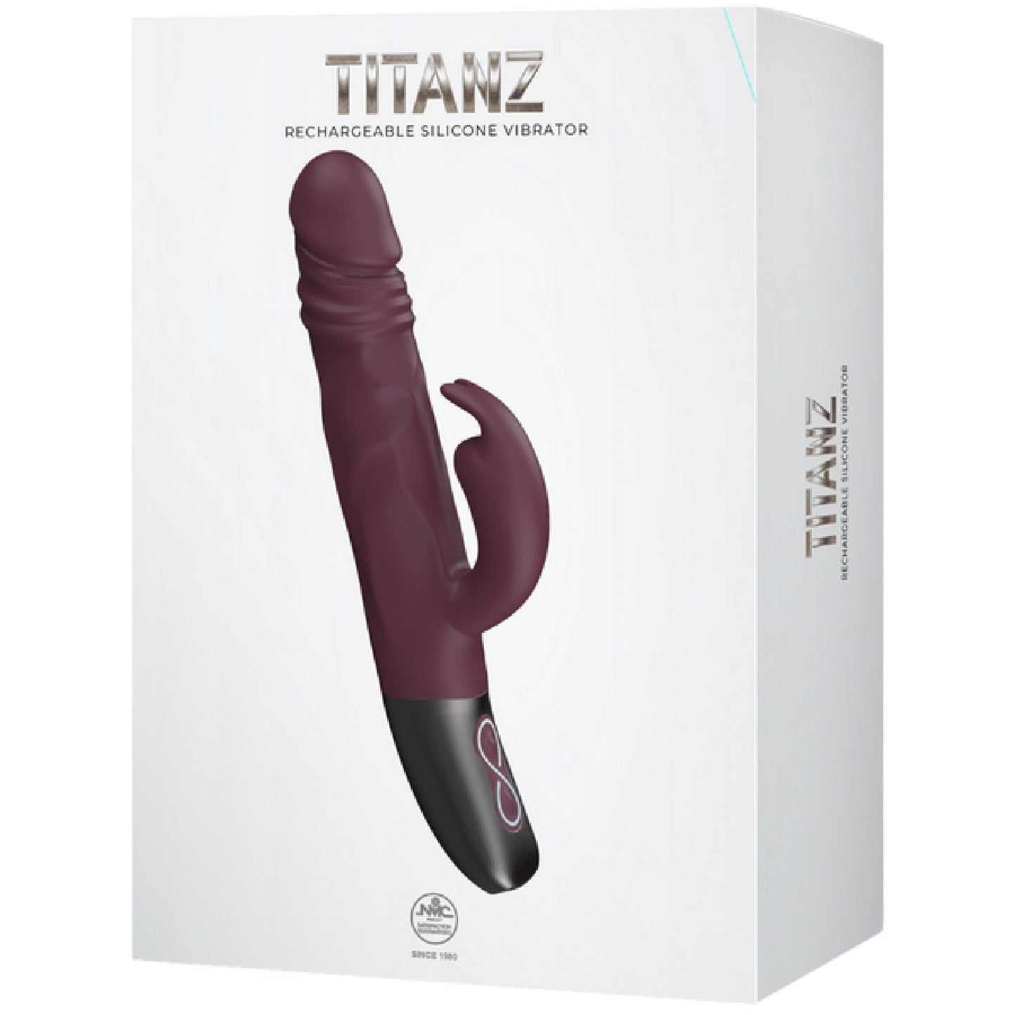 Rotating Rabbit Rechargeable Silicone Vibrator – 13cm Insertable Length Rabbit Vibrator