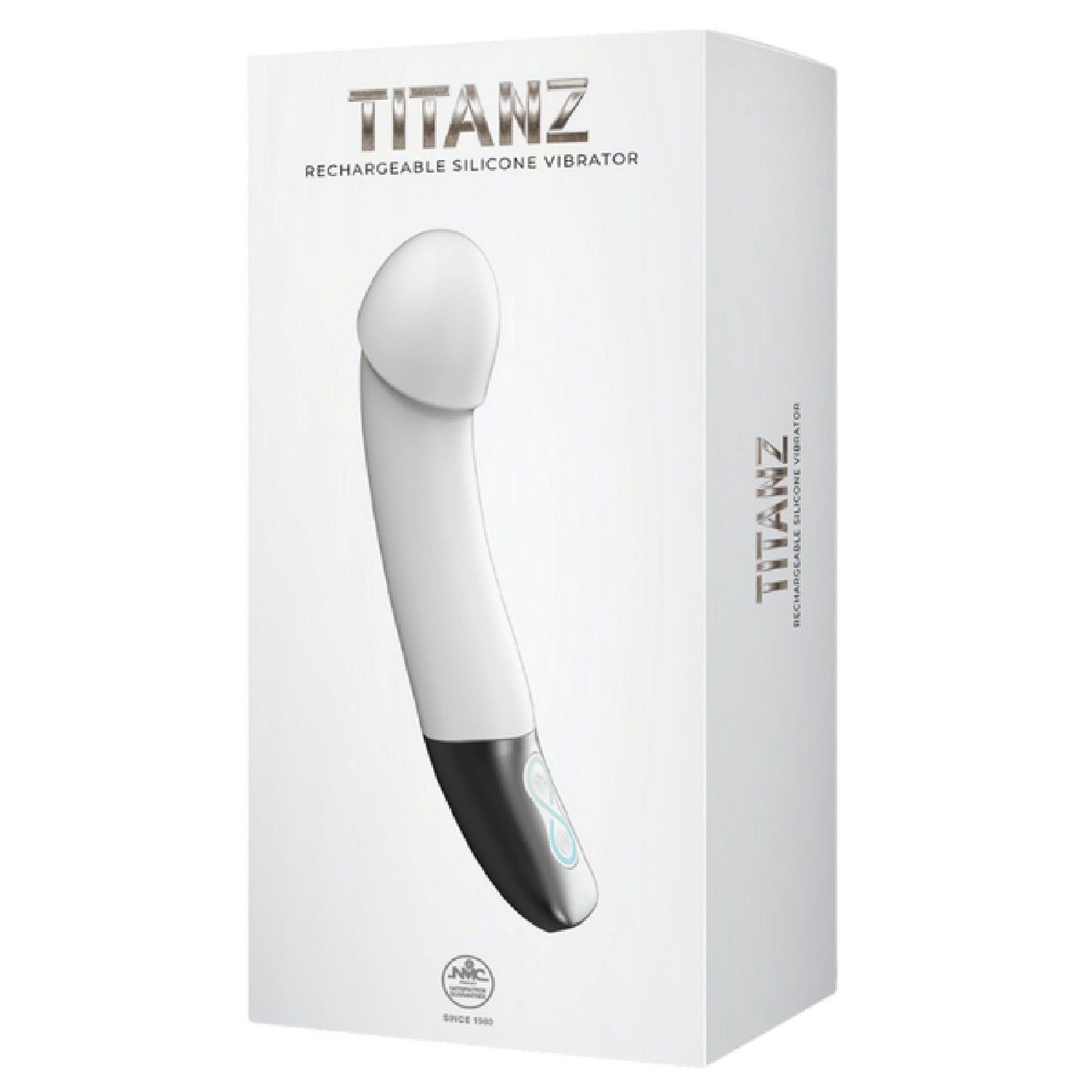 Rechargeable Silicone Vibrator (White) – Bendable Shaft 5.5 Inch Insertable Length Vibrator
