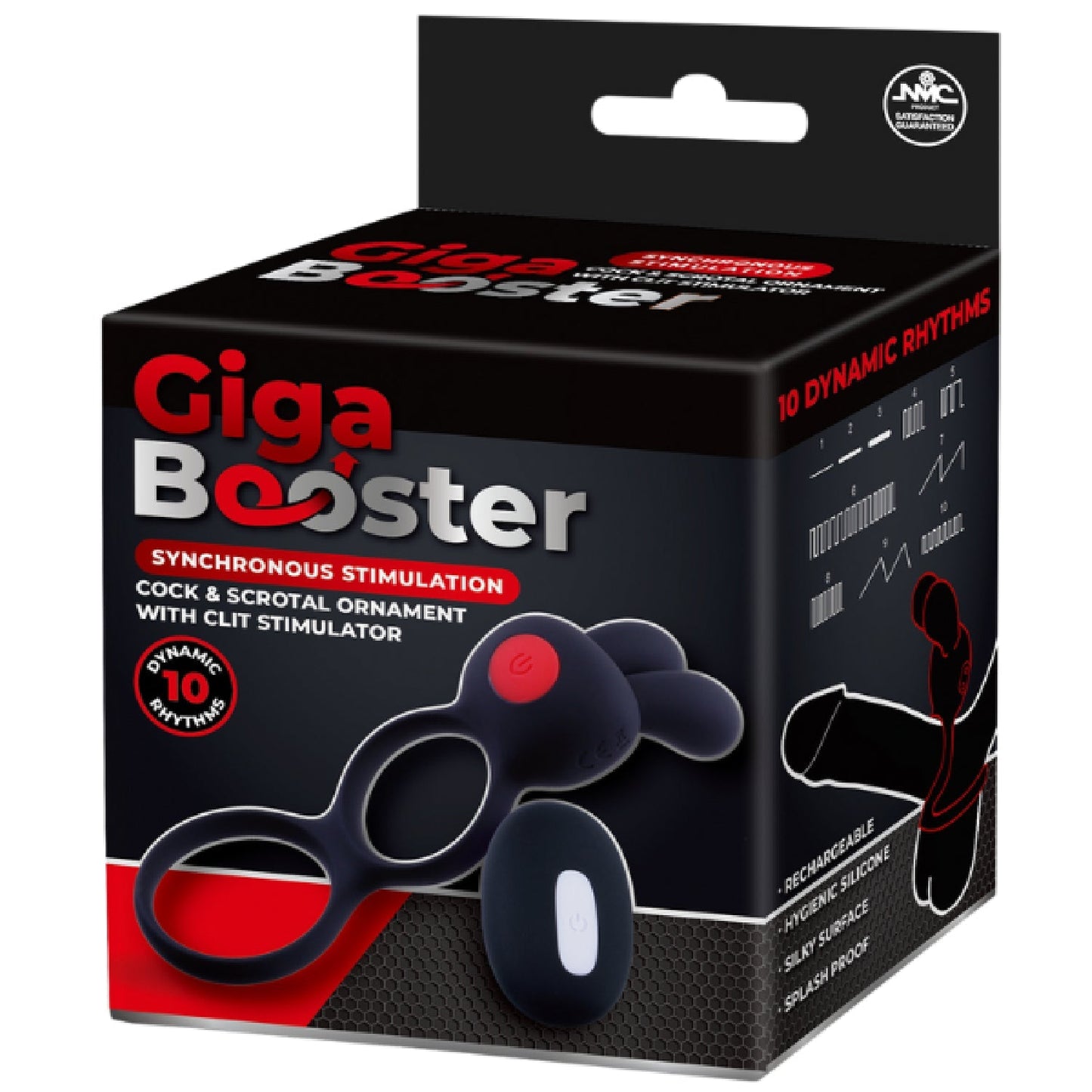 Cock & Scrotal Ring with Clit Stimulator – Adult Accessory