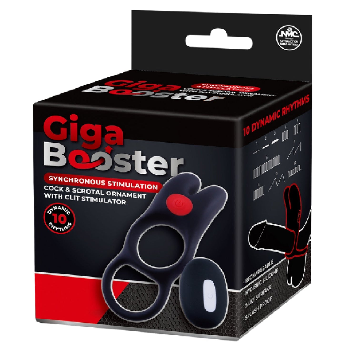 Cock & Scrotal Ring with Clit Stimulator – Erotic Accessory