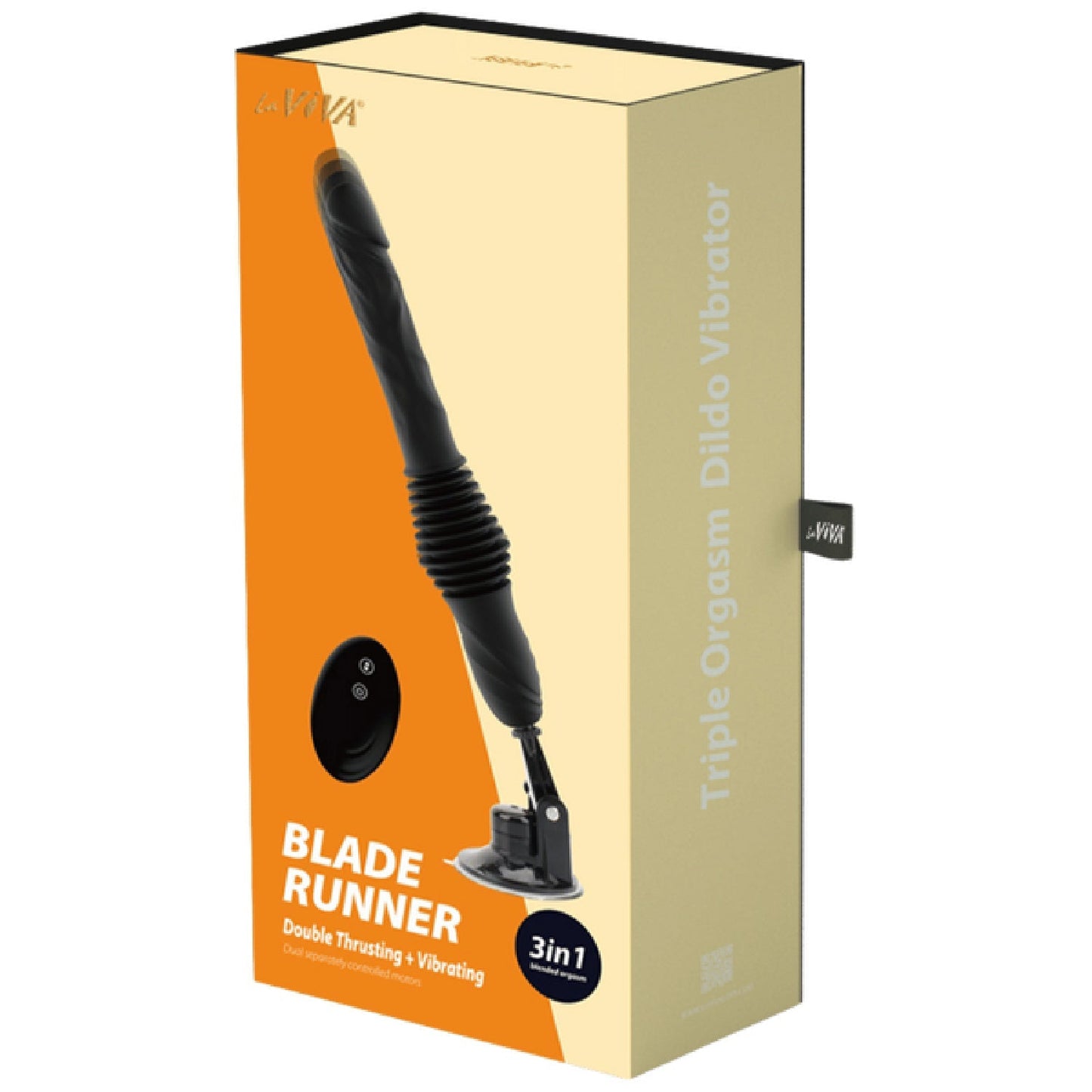 LaViva Blade Runner – Double Thrusting and Vibrating Premium Vibrator