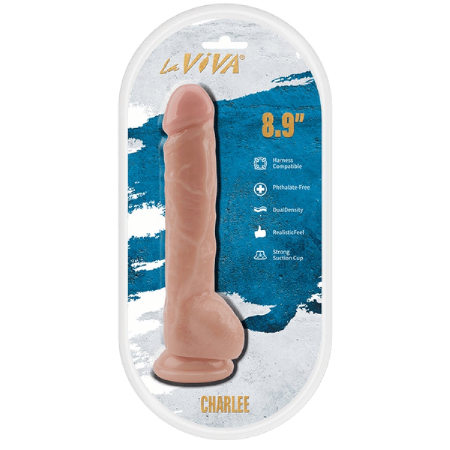 Charlee 8.9 Inch Dildo – 8.9 Inch Vibrant Dildo