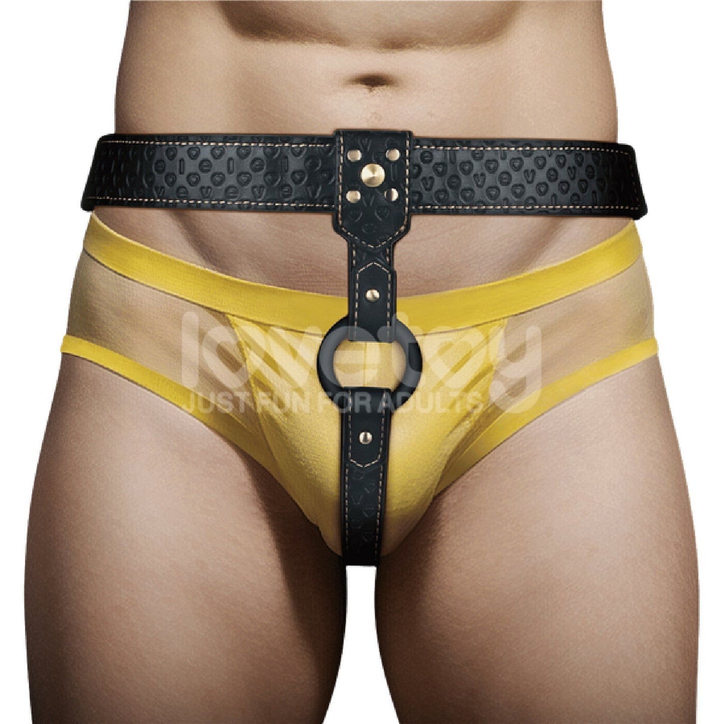 Rebellion Reign Strap-On Harness – Adjustable Durable PU Material Strap-On Harness