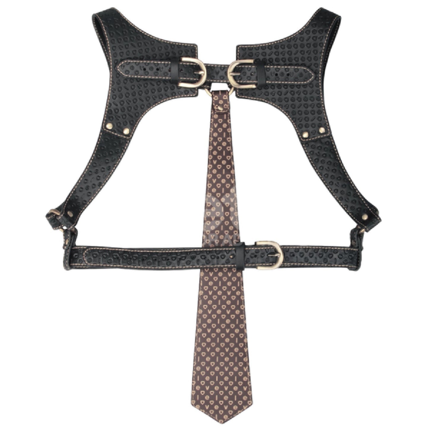 Rebellion Reign Faux Leather Full Body Harness – Luxury Body Harness